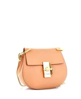 Pre-Owned Chloe Mini Drew Crossbody Bag Leather