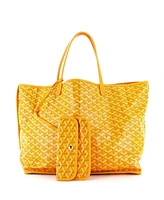 Pre-Owned Goyard Gm Anjou Reversible Tote Coated Canvas