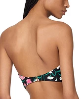 Kate Spade Women's Rosette-Trim Bandeau Bikini Top