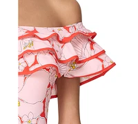 Kate Spade New York Women's Ruffled One-Piece Swimsuit