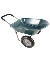 Two wheeled trolley for garden 15 inch pneumatic wheel