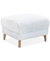 Briannie Fabric Ottoman, Exclusively at Macy's