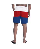 G-iii Sports by Carl Banks Men's Royal/Red Buffalo Bills Sunrise Volley Swim Shorts