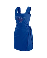 Wear by Erin Andrews Women's Royal Buffalo Bills Wrap Dress