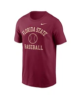 Nike Men's Garnet Florida State Seminoles Essential Baseball Arch T-Shirt