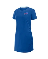 Fanatics Women's Royal Buffalo Bills Relaxed Fit Drape Dress
