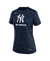 Nike Women's Navy New York Yankees Authentic Collection Velocity Performance T-Shirt