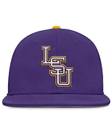Nike Men's Purple Lsu Tigers On-Field Dugout True Performance Fitted Hat