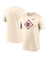 Nike Men's Cream Usc Trojans Legend Baseball Icon Performance T-Shirt