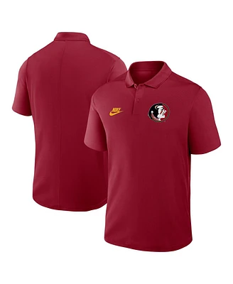 Nike Men's Garnet Florida State Seminoles Primetime Victory Legacy Vault Logo Performance Polo Shirt