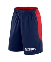 Fanatics Men's Navy/Red New England Patriots Launch Shorts