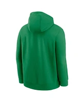 Nike Men's Apple Green Oregon Ducks Basketball Icon Club Fleece Pullover Hoodie