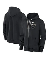 Nike Men's Black Penn State Nittany Lions On-Court Performance Full-Zip Hoodie