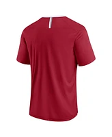 Fanatics Men's Crimson Alabama Tide Defender Fade Slant T-Shirt