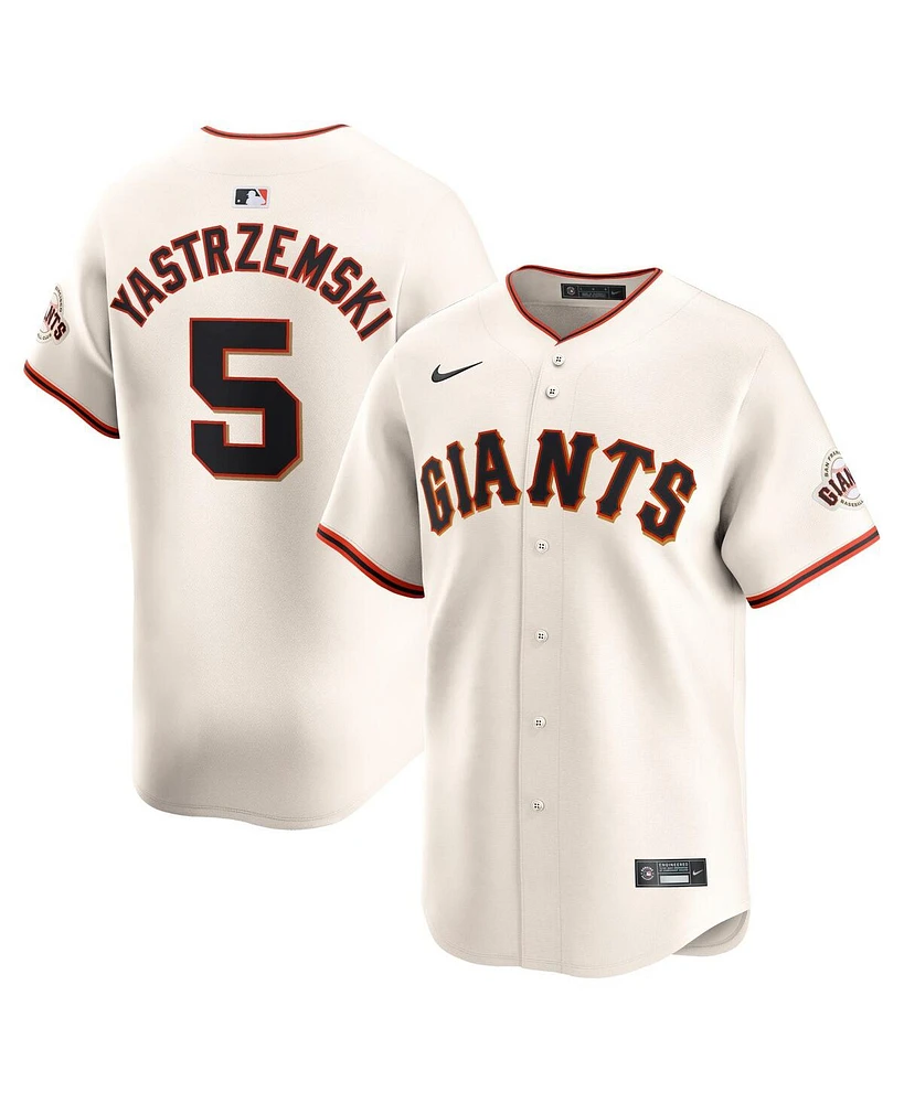 Nike Big Boys and Girls Mike Yastrzemski Cream San Francisco Giants Home Limited Player Jersey