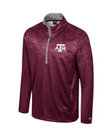 Colosseum Men's Maroon Texas A&M Aggies The Machine Half-Zip Jacket