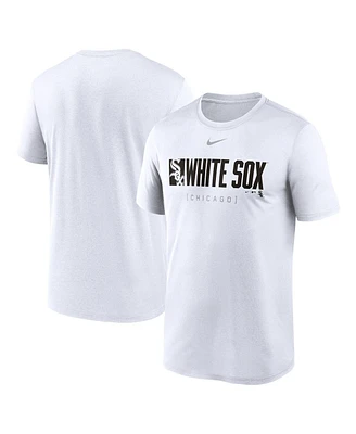Nike Men's White Chicago Sox Knockout Legend Performance T-Shirt