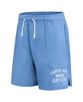 Men's Nike Blue Tampa Bay Rays Statement Ball Game Shorts