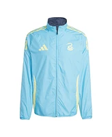 Adidas Men's Navy/Light Blue Philadelphia Union 2025 Anthem Reversible Full-Zip Jacket