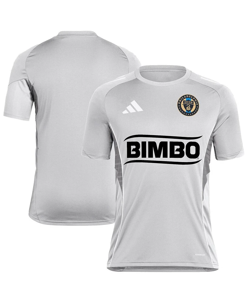Adidas Men's Silver Philadelphia Union 2025 Training Jersey