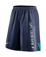 Nike Men's Navy Seattle Mariners Authentic Collection Training Performance Shorts