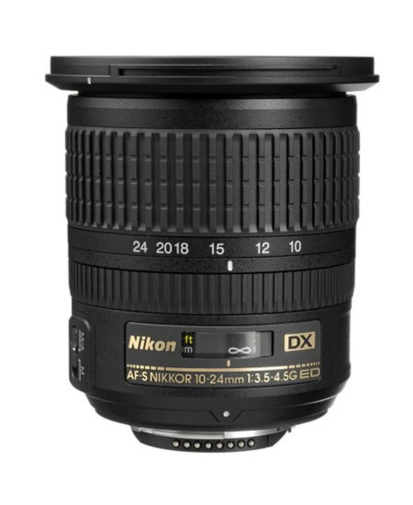 Nikon 10-24mm f/3.5-4.5G Ed-if Af-s Dx Nikkor Lens for Nikon F