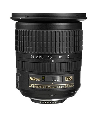 Nikon 10-24mm f/3.5-4.5G Ed-if Af-s Dx Nikkor Lens for Nikon F
