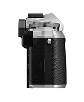 Om System Om-5 Mirrorless Camera with M.Zuiko Digital Ed 12-45mm f/4.0 Pro Lens, Silver