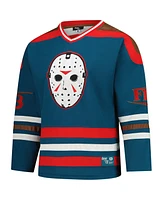 Lids Men's Jason Voorhees Blue Friday the 13th Horror Pack Movie Jersey