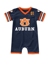 Colosseum Navy Auburn Tigers Bumpo Football Romper Shorts