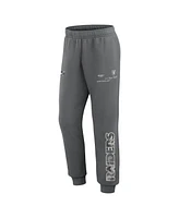 Nike Men's Gray Las Vegas Raiders Club Fleece Jogger Pants