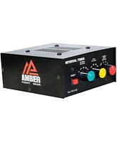 Amber Fight Gear Professional Classic Boxing Interval Timer Gym Timer for Muay Thai, Mma, Kickboxing, Boxing, Martial Arts or Any Combat Sport
