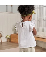 Gerber Toddler Girls Coordinating Shirts and Short Set