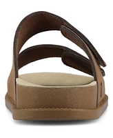 Vance Co. Men's Orlando Comfort Adjustable Strap Slide On Sandals