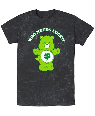 Care Bears Men's Luck Bear Short Sleeve T-Shirt