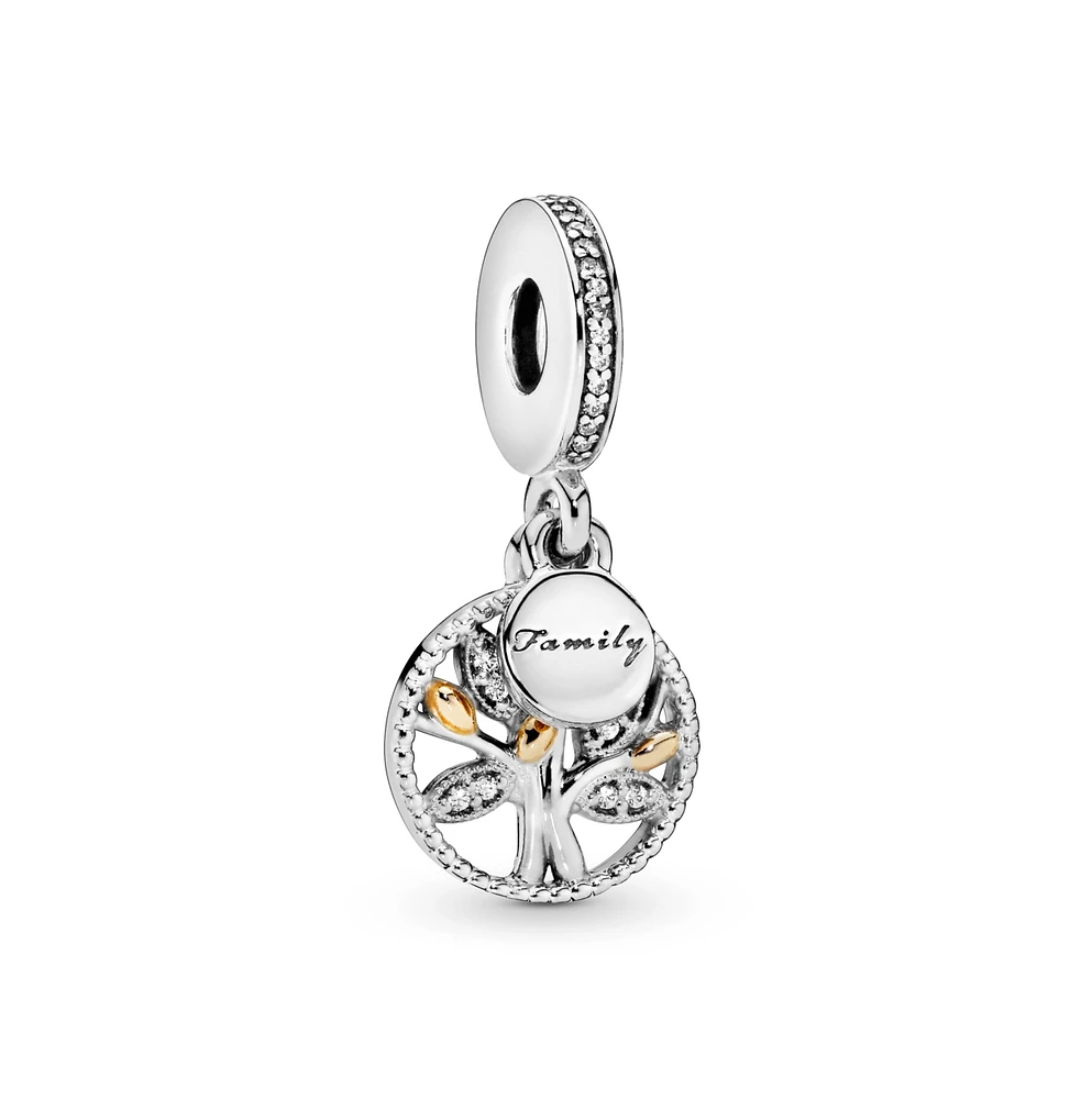 Pandora Sparkling Family Tree Dangle Charms
