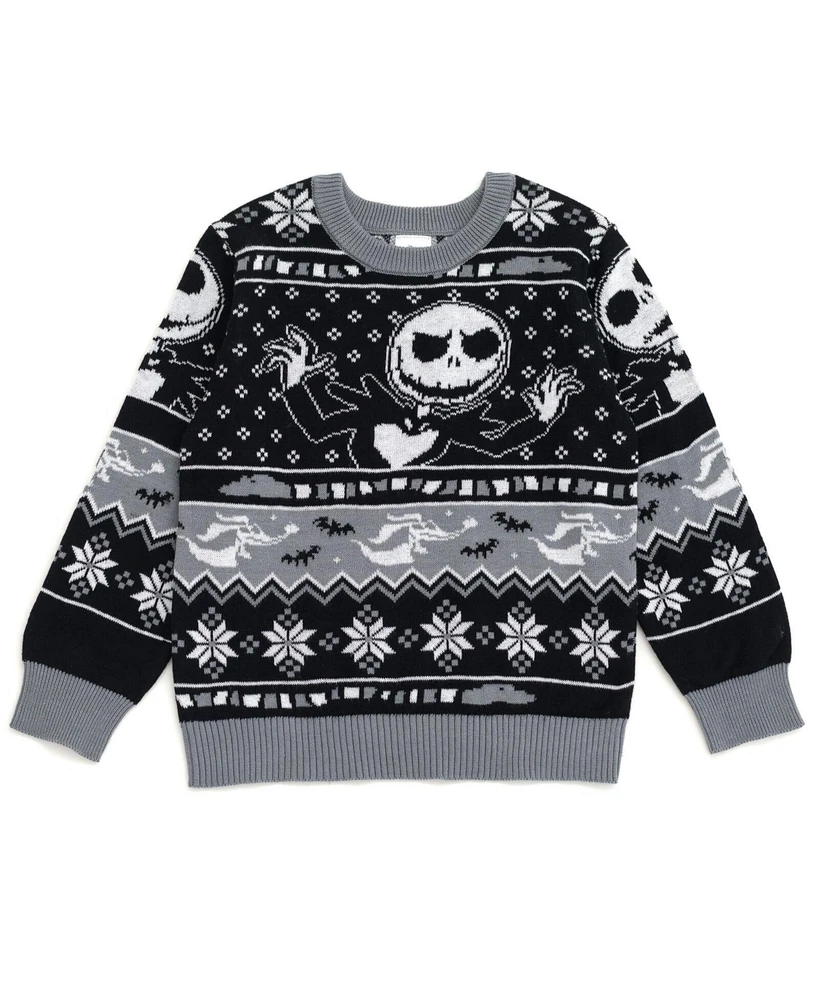 Nightmare Before Christmas Boys Disney Matching Family Long Sleeve Sweater