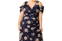 Kiyonna Plus Seraphina Mesh Gown