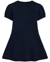 Polo Ralph Lauren Baby Girl Cotton Flag Sweater Dress