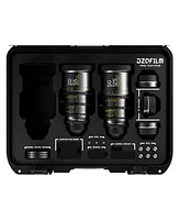 Dzofilm Pictor 20-55mm and 50-125mm T2.8 Super35 Parfocal Cine Lens Bundle for Pl Mount and Canon Ef, Black