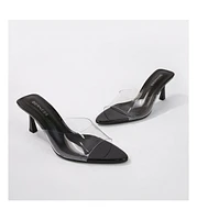 Cana Transparent Slip-On Heels