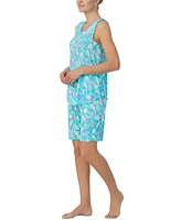 Ellen Tracy Women's Sleeveless Bermuda Pajama Set
