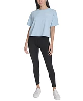 Calvin Klein Performance Women's Cotton Triple-Logo T-Shirt