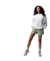 Columbia Womens Aldermore Crewneck Bluevista Hill Short