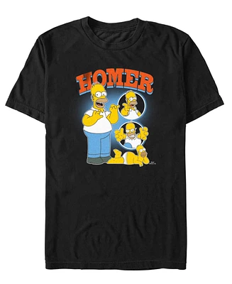 The Simpsons Men's Multiple Homers Short Sleeve T-Shirt