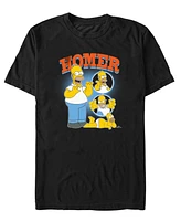 The Simpsons Men's Multiple Homers Short Sleeve T-Shirt