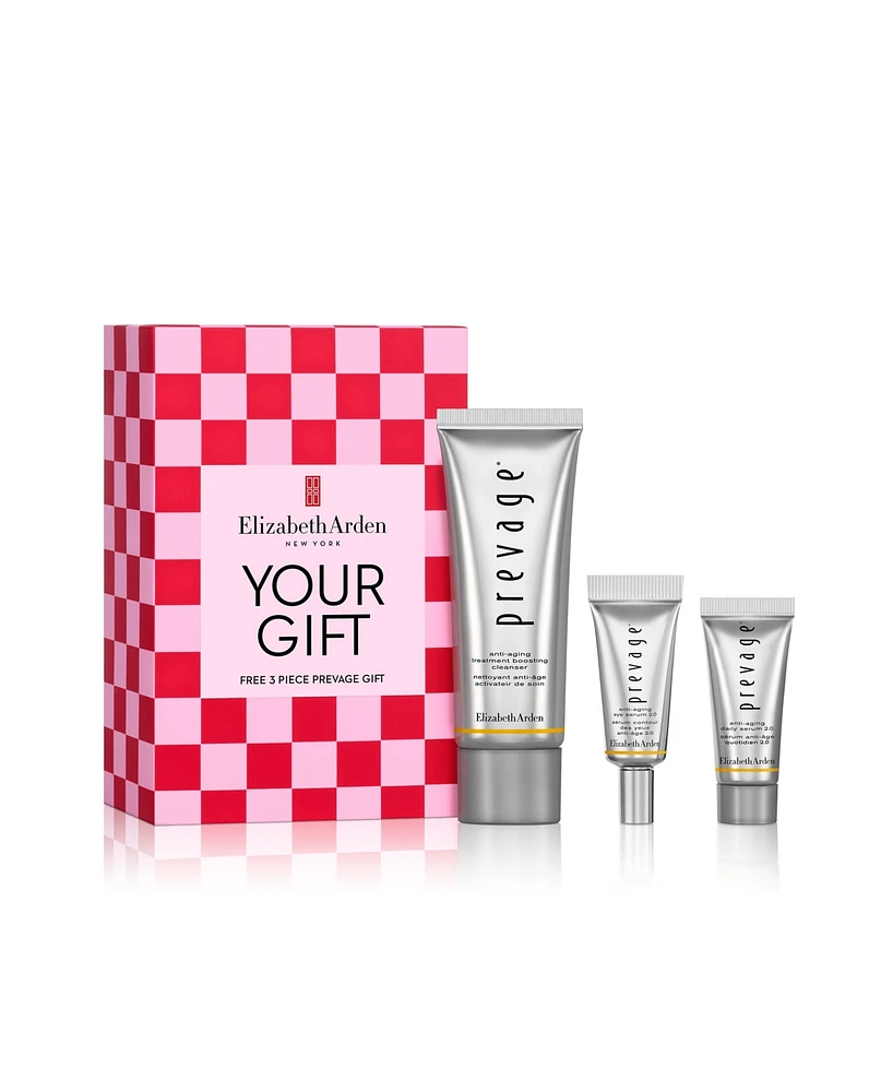 Free 3-Pc. Prevage Gift Set with any $100 Prevage purchase. (A $61.00 value)