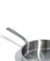 Made In Stainless Steel Clad 3.5-Quart Saute Pan with Lid