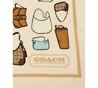 Coach Originals Printed Silk Bandana Scarf