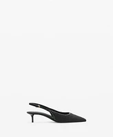 Mango Women's Kitten Heel Shoe